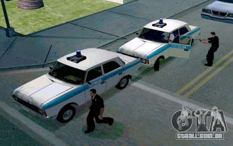 Moskvitch 412 Polícia para GTA San Andreas