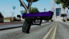 Purple Desert Eagle para GTA San Andreas