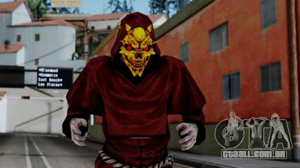 Monje Skull Gold Skin para GTA San Andreas