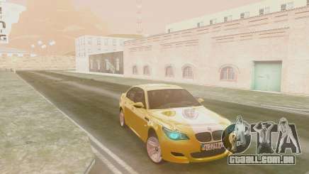 BMW m5 e60 Gold para GTA San Andreas