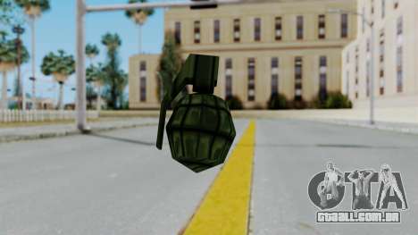 GTA 3 Grenade para GTA San Andreas