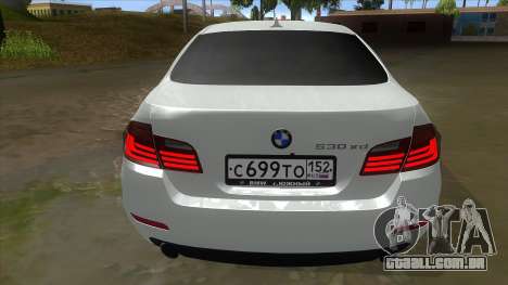 BMW 530XD F10 para GTA San Andreas