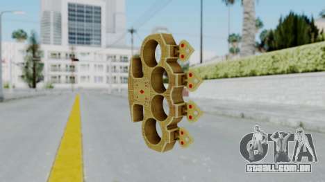 The Player Knuckle Dusters from Ill GG Part 2 para GTA San Andreas