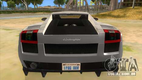 Lamborghini Gallardo 2012 Edition para GTA San Andreas