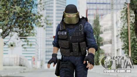 GIGN 1 Masked from CSO2 para GTA San Andreas