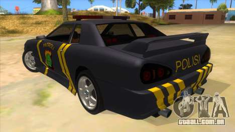 Elegy NR32 Police Edition Grey Patrol para GTA San Andreas