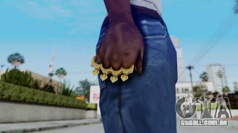 The Player Knuckle Dusters from Ill GG Part 2 para GTA San Andreas