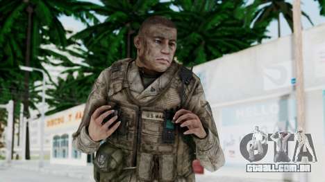 Crysis 2 US Soldier 6 Bodygroup A para GTA San Andreas