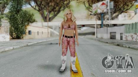 WWE Natalya para GTA San Andreas