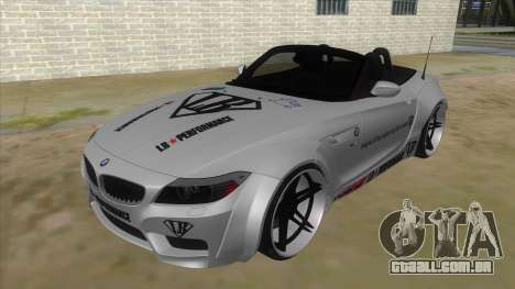 BMW Z4 Liberty Walk Performance Livery para GTA San Andreas