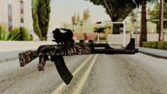 AK-47 F.C. Camo para GTA San Andreas