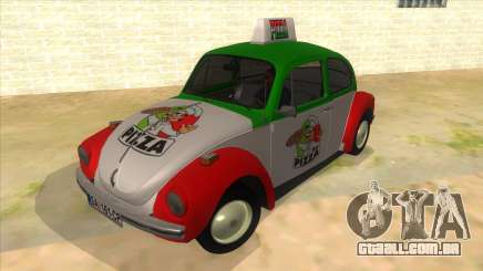 Volkswagen Beetle Pizza para GTA San Andreas