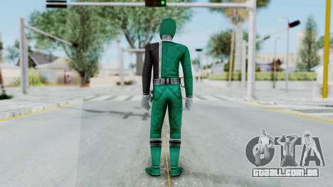 Power Rangers RPM - Green para GTA San Andreas