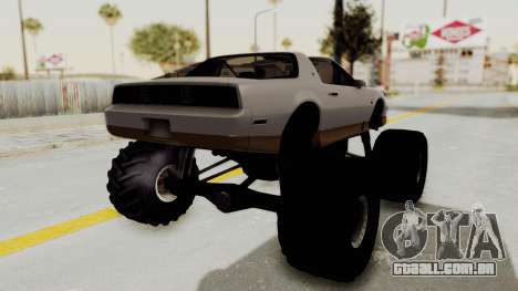 Pontiac Firebird Trans Am Monster Truck 1982 para GTA San Andreas