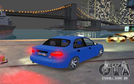 Daewoo Lanos Taxi para GTA 4