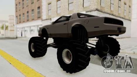 Pontiac Firebird Trans Am Monster Truck 1982 para GTA San Andreas