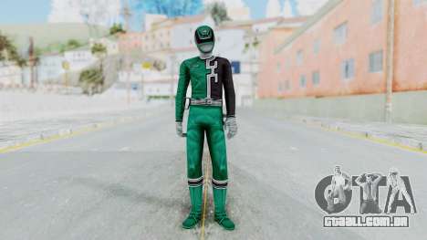 Power Rangers RPM - Green para GTA San Andreas