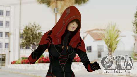 Mass Effect 2 Kasumi Red para GTA San Andreas