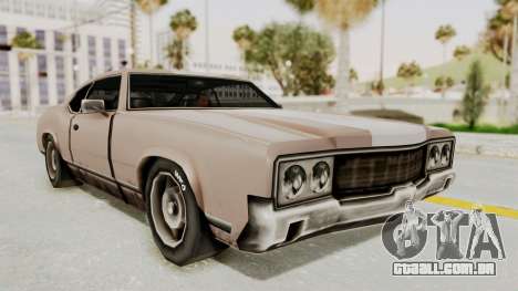 GTA Vice City - Sabre Turbo (Sprayable) para GTA San Andreas