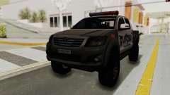 Toyota Hilux 4WD 2015 Georgia Police para GTA San Andreas