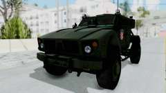 Croatian Oshkosh M-ATV Woodland para GTA San Andreas