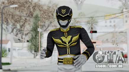 Power Rangers Megaforce - Black para GTA San Andreas