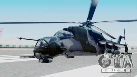 Mi-24V Czech Air Force 7354 para GTA San Andreas