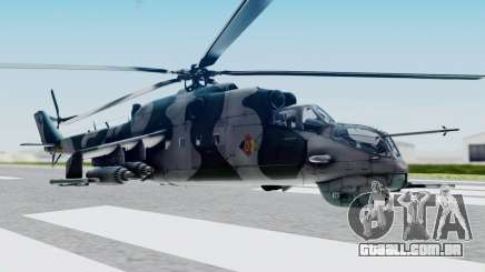 Mi-24V GDR Air Force 45 para GTA San Andreas