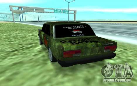 VAZ 2107 para GTA San Andreas