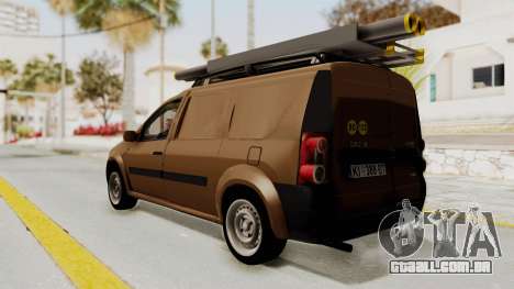 Dacia Logan MCV Van para GTA San Andreas