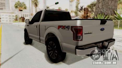 Ford Lobo XLT 2015 Single Cab para GTA San Andreas