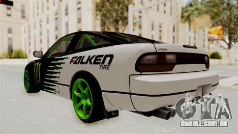 Nissan 240SX Drift Monster Energy Falken para GTA San Andreas