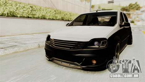 Dacia Logan Facelift Stance para GTA San Andreas