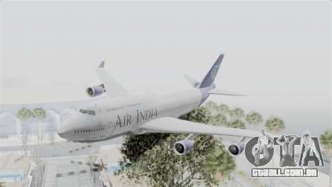 Boeing 747-400 Air India para GTA San Andreas
