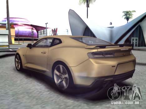 Chevrolet Camaro SS 2016 para GTA San Andreas