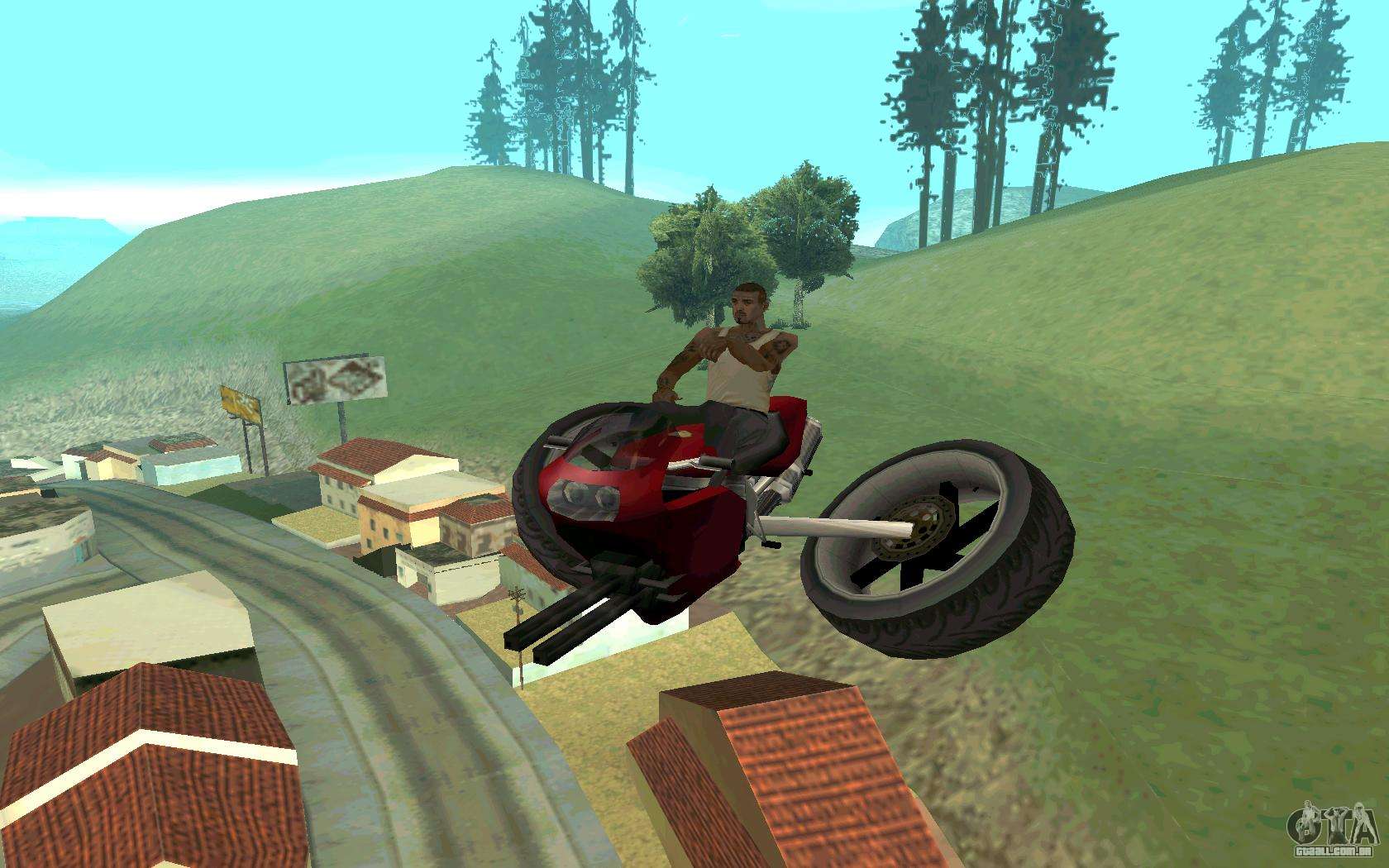 código de moto no gta san andreas