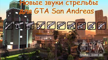 Novo disparo de sons para GTA San Andreas
