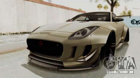 Jaguar F-Type L3D Store Edition para GTA San Andreas