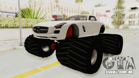 Mercedes-Benz SLS AMG 2010 Monster Truck para GTA San Andreas