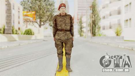 MGSV The Phantom Pain Soviet Union Commander para GTA San Andreas