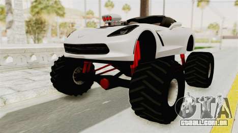 Chevrolet Corvette Stingray C7 Monster Truck para GTA San Andreas