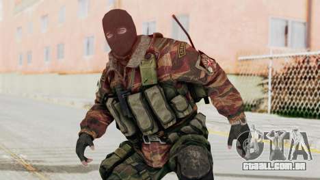 Battery Online Russian Soldier 8 v2 para GTA San Andreas