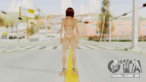 Beach Girl Red Bikini para GTA San Andreas