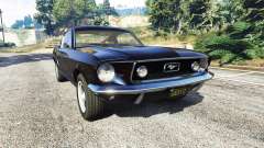 Ford Mustang 1968 v1.1 para GTA 5