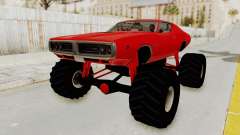 Dodge Charger 1971 Monster Truck para GTA San Andreas