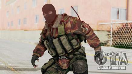 Battery Online Russian Soldier 8 v2 para GTA San Andreas