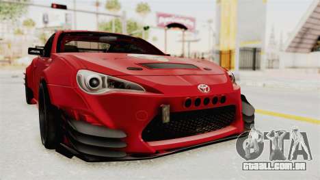 Toyota GT86 Drift Edition para GTA San Andreas