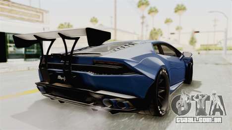 Lamborghini Huracan Stance Style para GTA San Andreas