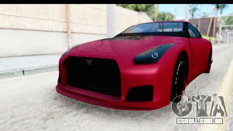 Nissan GT-R R35 Top Speed para GTA San Andreas