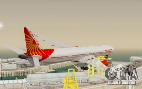 Boeing 777-300ER India Air para GTA San Andreas